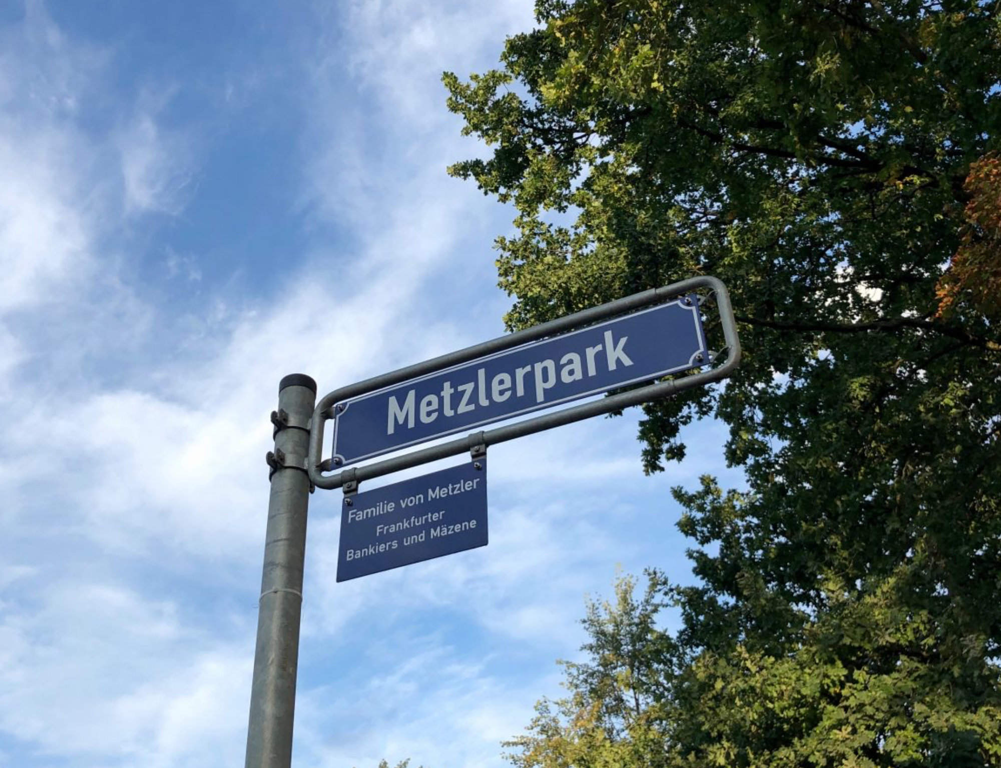 Metzlerpark, 2019 © Martin Rendel